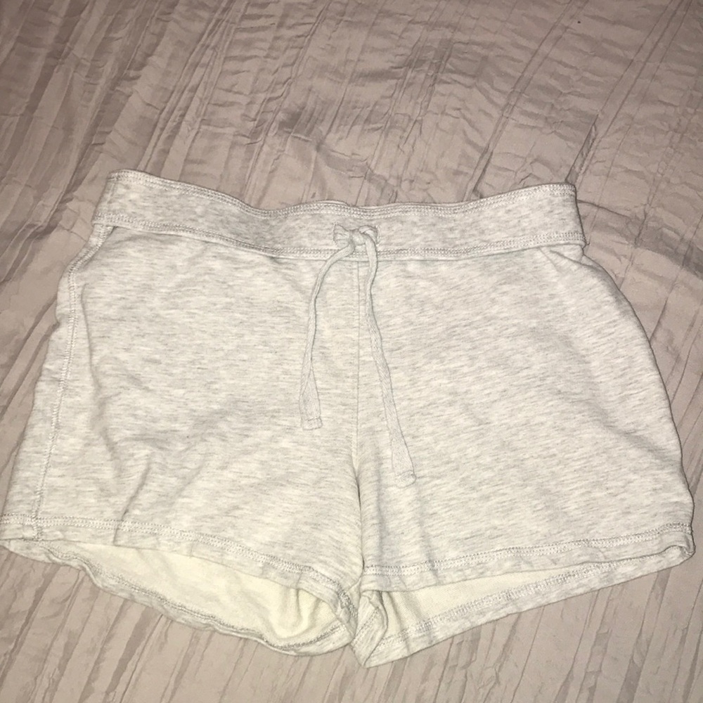 White/Grey shorts